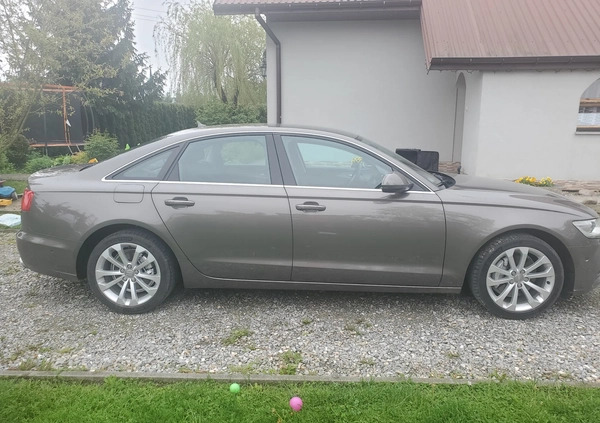 Audi A6 cena 72000 przebieg: 252000, rok produkcji 2014 z Łaskarzew małe 46